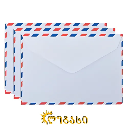 კონვერტი ქაღალდის 80-გრ.