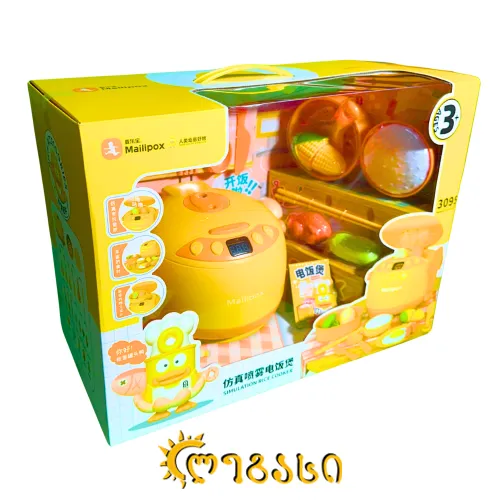 სათამაშო სამზარეულოს ნაკრები