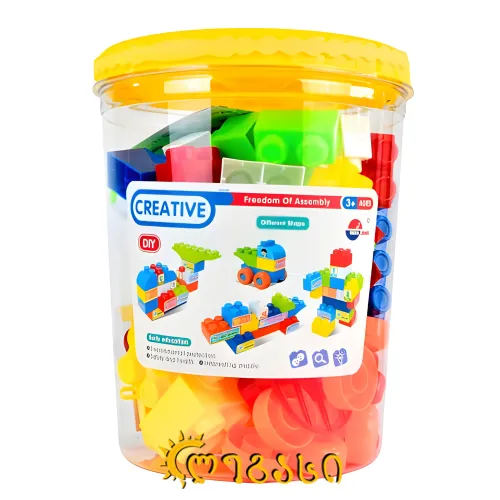 ასაწყობი კუბიკები - შემოქმედებითი ბლოკების ნაკრები