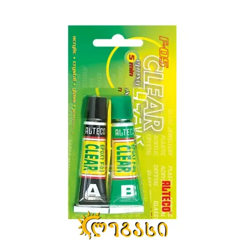 წებო ეპოქსიდური ALTECO AB CLEAR F-05 6g. (6)