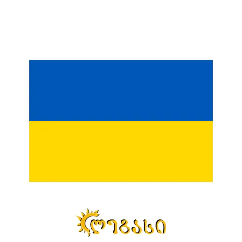 უკრაინის დროშა 14*21