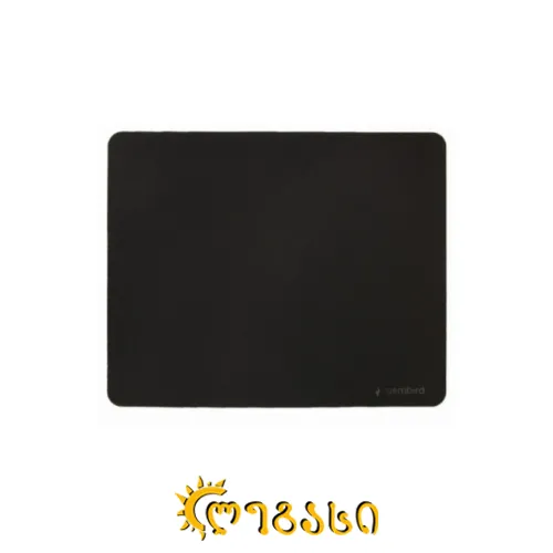 მაუსის დასადები MP-S-BK Gaming mouse pad, black GEMBIRD 8716309111782