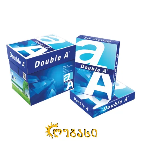 ქსეროქსის (საბეჭდი)ქაღალდი A5 80გრ (500ფ) Double A