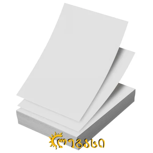 საბეჭდი ქაღალდი A4 160გრ 250(ფურც) 108 Bright White