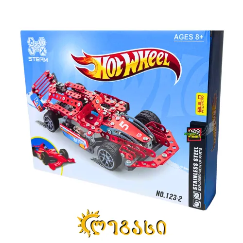 ასაწყობი სათამაშო მანქანა HOT WHEEL: STEAM