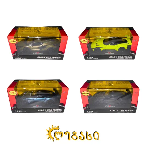საკოლექციო რკინის მანქანები ALLOY CAR MODEL 1:32 SCALE