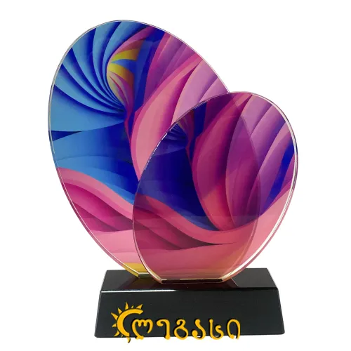 სპორტის თასი მინის 20სმ.