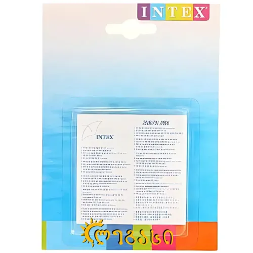 საცურაო გასაბერი რგოლის წებო 6 ცალი