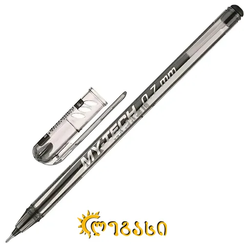 საწერი კალამი 0.7 შავი ფერის