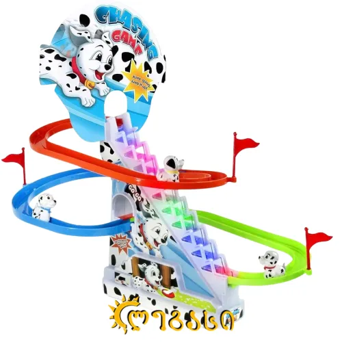 დალმატინელი ლეკვების სასრიალო მუსიკალური 668-9B სამაგიდო თამაში