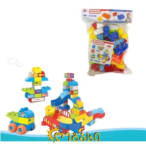 ასაწყობი კუბიკები - ბლოკები (პატარა)