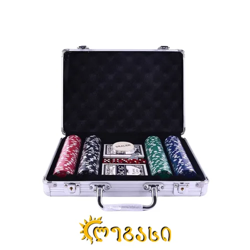 პოკერის სეტი 200 ფიშკა