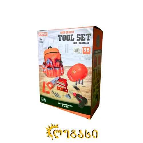 სათამაშო ნაკრები TOOL SET