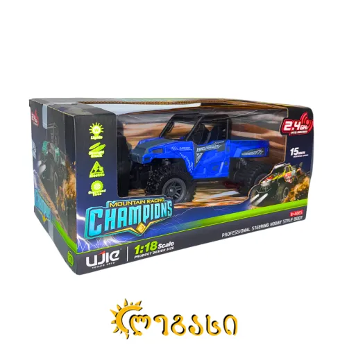დისტანციურად (პულტით) მართვადი სათამაშო მანქანა MOUNTAIN RACING CHAMPIONS 