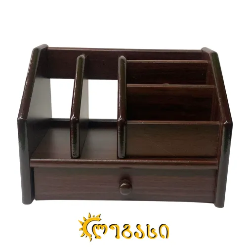 მაგიდის კრებულის ჩასაწყობი ხის