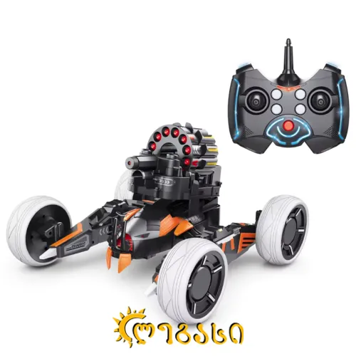 2.4 GHz რადიო მართვის ოთხთვისიანი ბრძოლითი ჩარიონის RC საბავშვო სათამაშო
