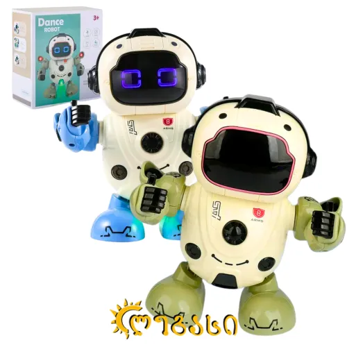 სათამაშო მოცეკვავე რობოტი