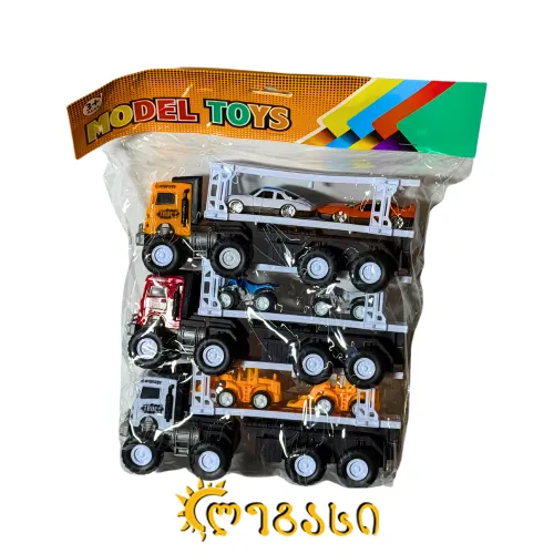 სათამაშო მანქანების ნაკრები MODEL TOYS