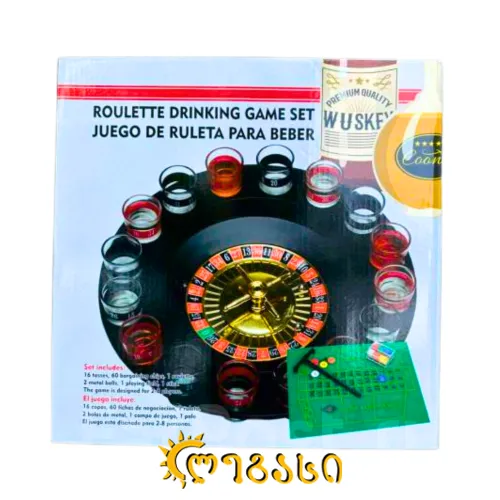 სამაგიდო რულეტკა ალკოჰოლური თამაშისთვის