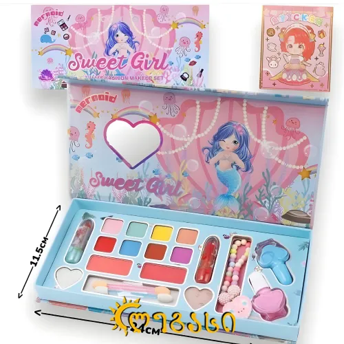 მაკიაჟის ნაკრები პატარებისთვის 