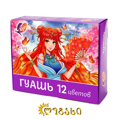 გუაში (12 ფერი) LUCH "Anime” 