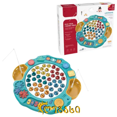 ელექტრო სათევზაო მაგიდა - სათამაშო ანკესი 