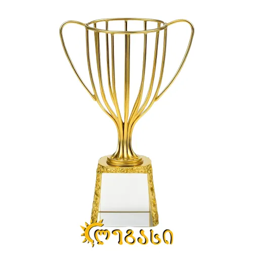 სპორტის თასი  მეტალის 26 სმ.