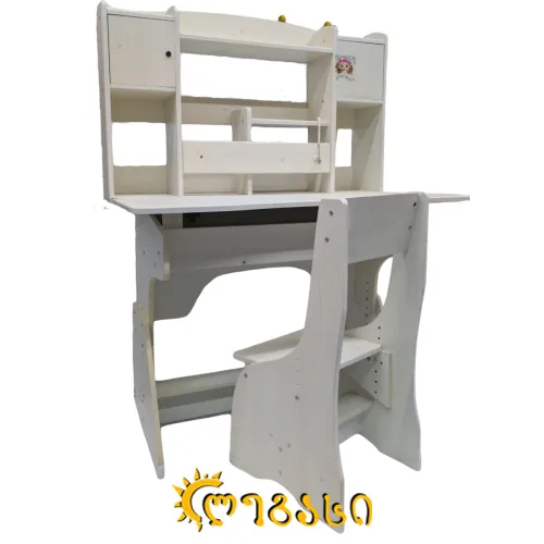 საბავშვო მაგიდა სკამით