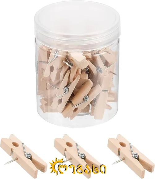 სურათების შპილკა პატარები ხის 50-ც.