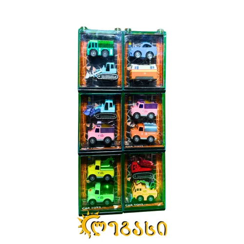 საკოლექციო მანქანები MINI-PULL BACK (2 PCS)