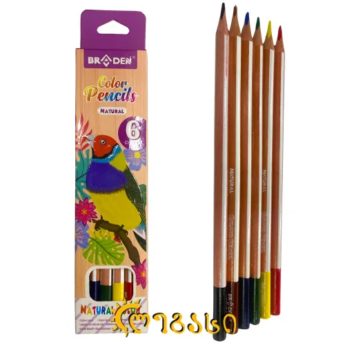 ფერადი ფანქარი 8021-6