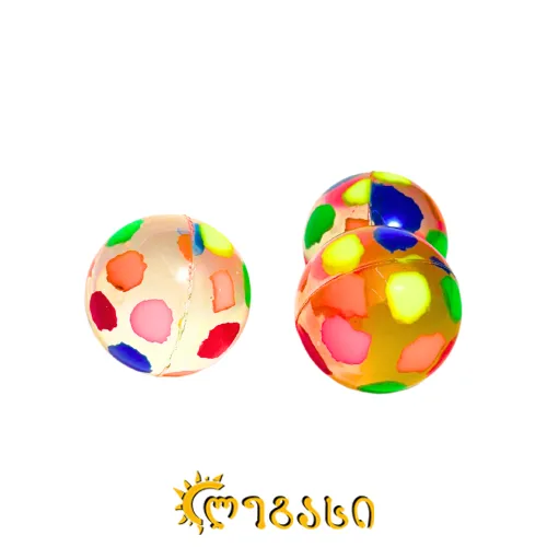 კაუჩუკის ბურთები 10-ც