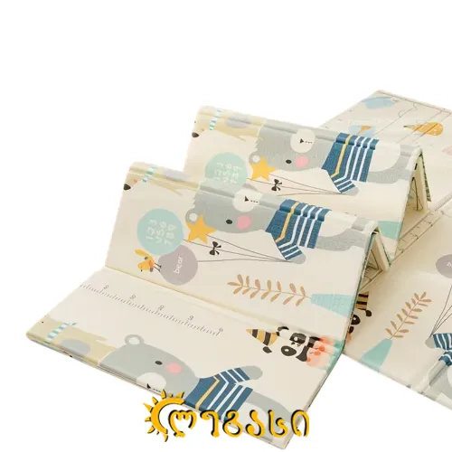 საბავშვო ხალიჩა დასაკეცი 150X180X0.8