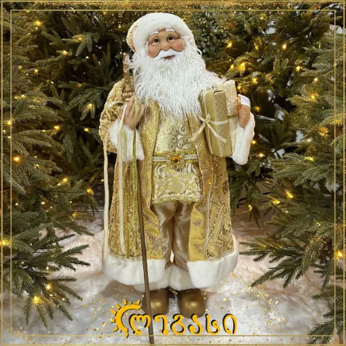 საახალწლო თოვლის ბაბუ -100 სმ