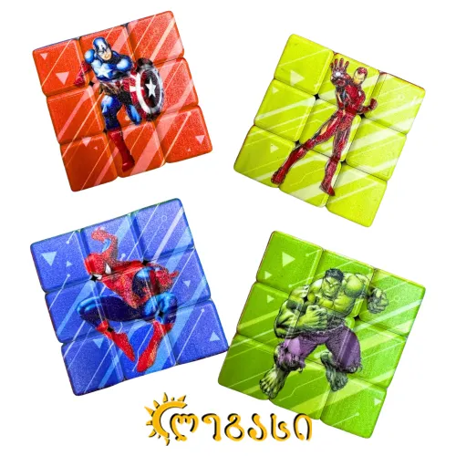 კუბიკის რუბიკი - სუპერგმირები 3 -ცალიანი