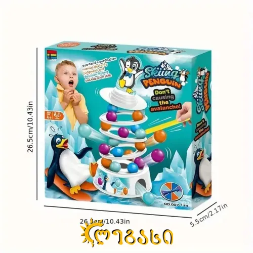 სამაგიდო თამაში SKIING PENGUIN
