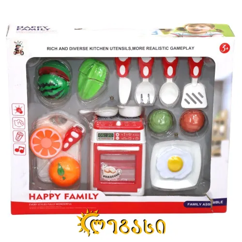 სათამაშო სამზარეულოს ნაკრები