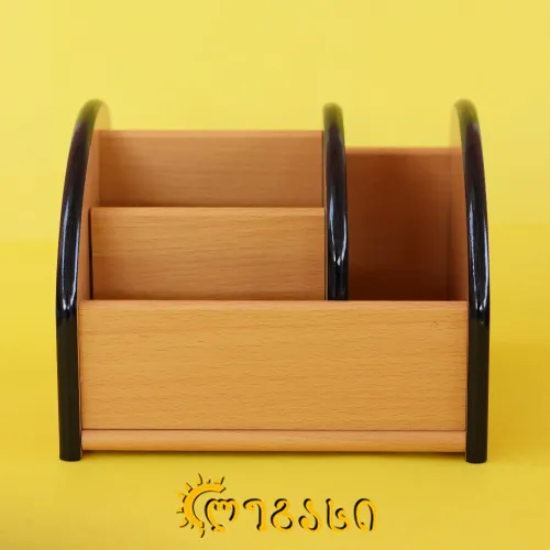 საოფისე მაგიდის კრებული ხის