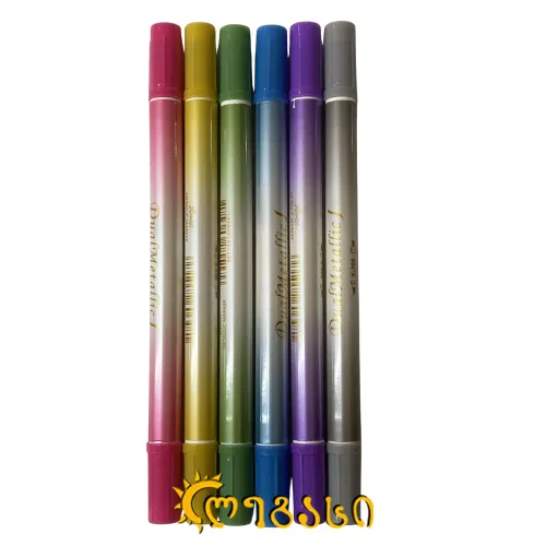 ფლომასტერი ჩრდილებისთვის 6 ფერი