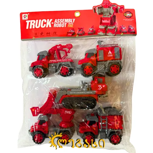 პატარა სათამაშო მანქანების ნაკრები