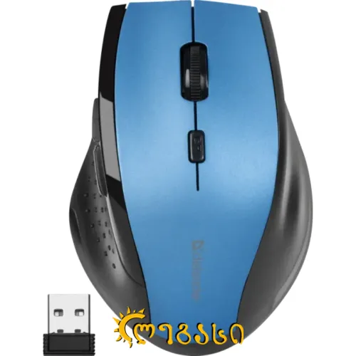 მაუსი Accura MM-365 Wireless optical mouse, Blue,6D, 800-1600 dpi (52366) DEFENDER 4714033523660
