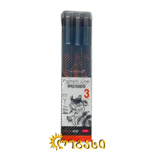 ლაინერი Pigment Liner (შავი) 