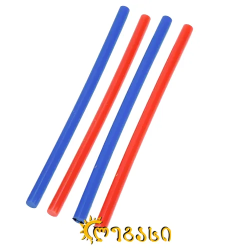 სილიკონის ჯოხი გამჭირვალე დიდები (1ც.)